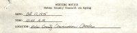 Box 08, Folder 10: Weber County Council on aging