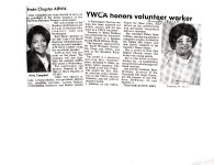 Box 36, Folder 13: Newspapers - Women's Club