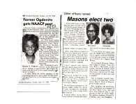 Box 34, Folder 4: Newspapers - Betty Sawyer Box 34, Folder 4: Newspapers - Betty Sawyer