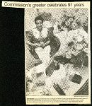 Box 36, Folder 14: Newspapers - Velma Saunders