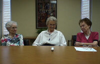 Hogge, Catherine; Manning, Josephine Heslop and Woodfield, Jean Graham Interview