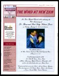 Box 33, Folder 5: The word at New Zion newsletter, 2009